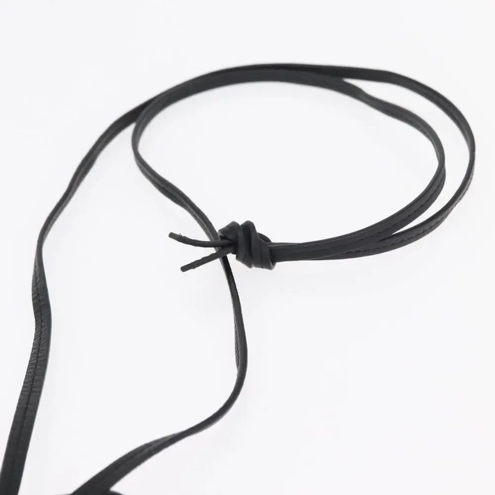 Loewe Leather Iphone Case Black
